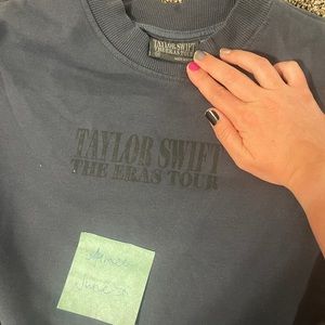 TAYLOR SWIFT THE ERAS TOUR BLUE CREWNECK